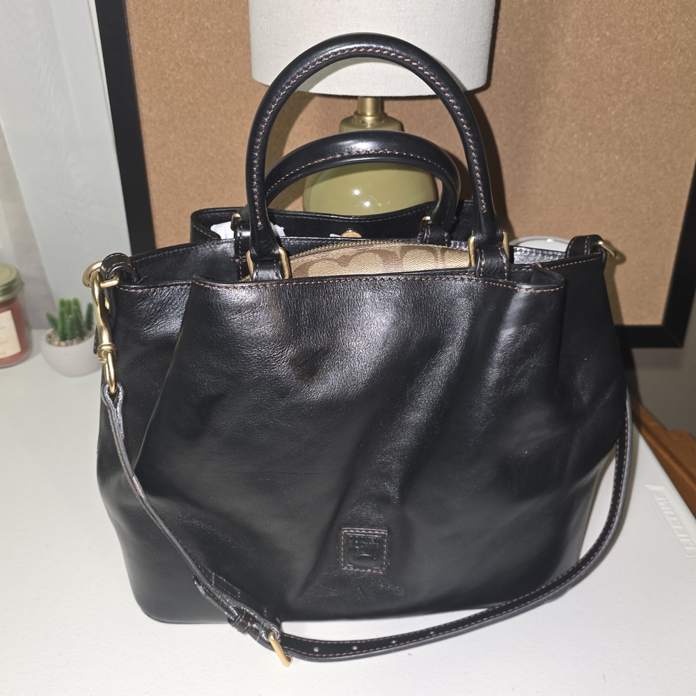 Dooney & Bourke Black Leather Bag